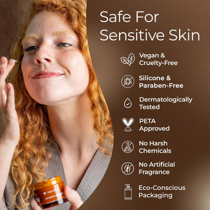Tree To Tub Retinol Anti Aging Face Moisturizer for Dry & Sensitive Skin - Anti Wrinkle Hyaluronic Acid Facial Moisturizer, Vitamin A & E Night Cream with Organic Aloe & Natural Ginseng