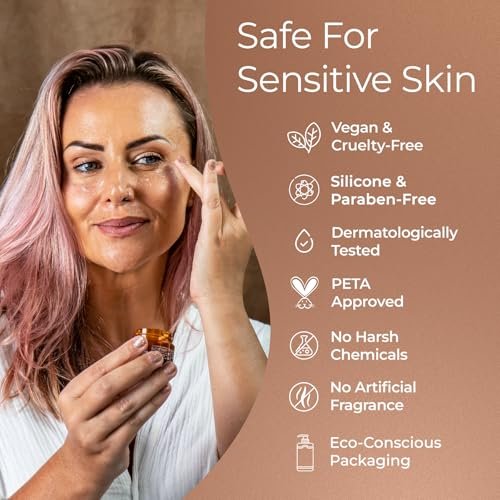 Tree To Tub Retinol Under Eye Cream for Dark Circles, Puffiness, Wrinkles, Bags Under Eyes - Sensitive Skin Night Eye Moisturizer with Hyaluronic Acid, Organic Green Tea, Natural Ginseng - görsel 16