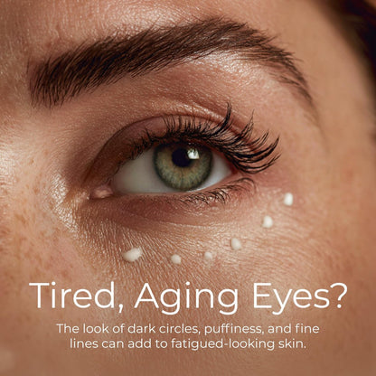Tree To Tub Retinol Under Eye Cream for Dark Circles, Puffiness, Wrinkles, Bags Under Eyes - Sensitive Skin Night Eye Moisturizer with Hyaluronic Acid, Organic Green Tea, Natural Ginseng