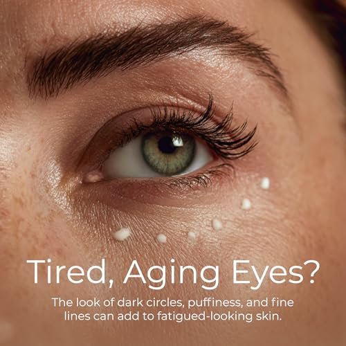 Tree To Tub Retinol Under Eye Cream for Dark Circles, Puffiness, Wrinkles, Bags Under Eyes - Sensitive Skin Night Eye Moisturizer with Hyaluronic Acid, Organic Green Tea, Natural Ginseng - görsel 4