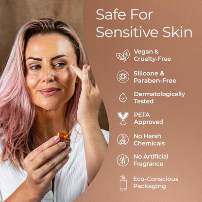Tree To Tub Retinol Under Eye Cream for Dark Circles, Puffiness, Wrinkles, Bags Under Eyes - Sensitive Skin Night Eye Moisturizer with Hyaluronic Acid, Organic Green Tea, Natural Ginseng