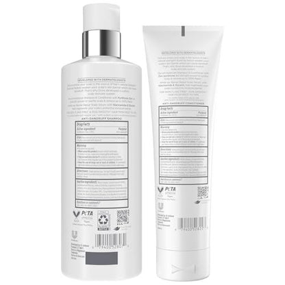 Dove DermaCare Scalp Dryness & Itch Relief Shampoo and Conditioner Set - Anti-Dandruff, Anti-Frizz, Smoothing Hair Care, 12 oz (2 Piece Set) Avelisse