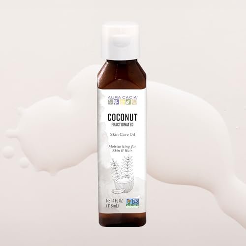 Aura Cacia Fractioned Coconut Oil Skin Care Oil, 4 Fl Oz - görsel 10
