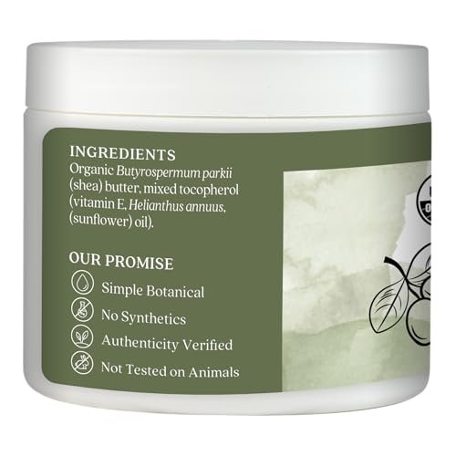 Aura Cacia Organic Shea Butter | Unrefined Body Care | 3.25 oz Avelisse