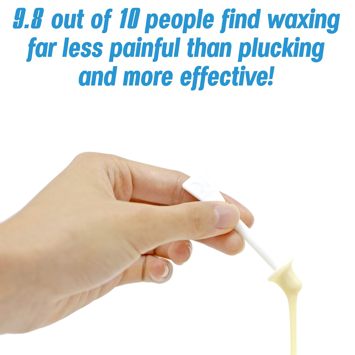 Grip’n’Rip Nose Waxing Sticks by Kenashii – 60 Count Nasal Wax Applicators for Easy and Effective Hair Removal Avelisse
