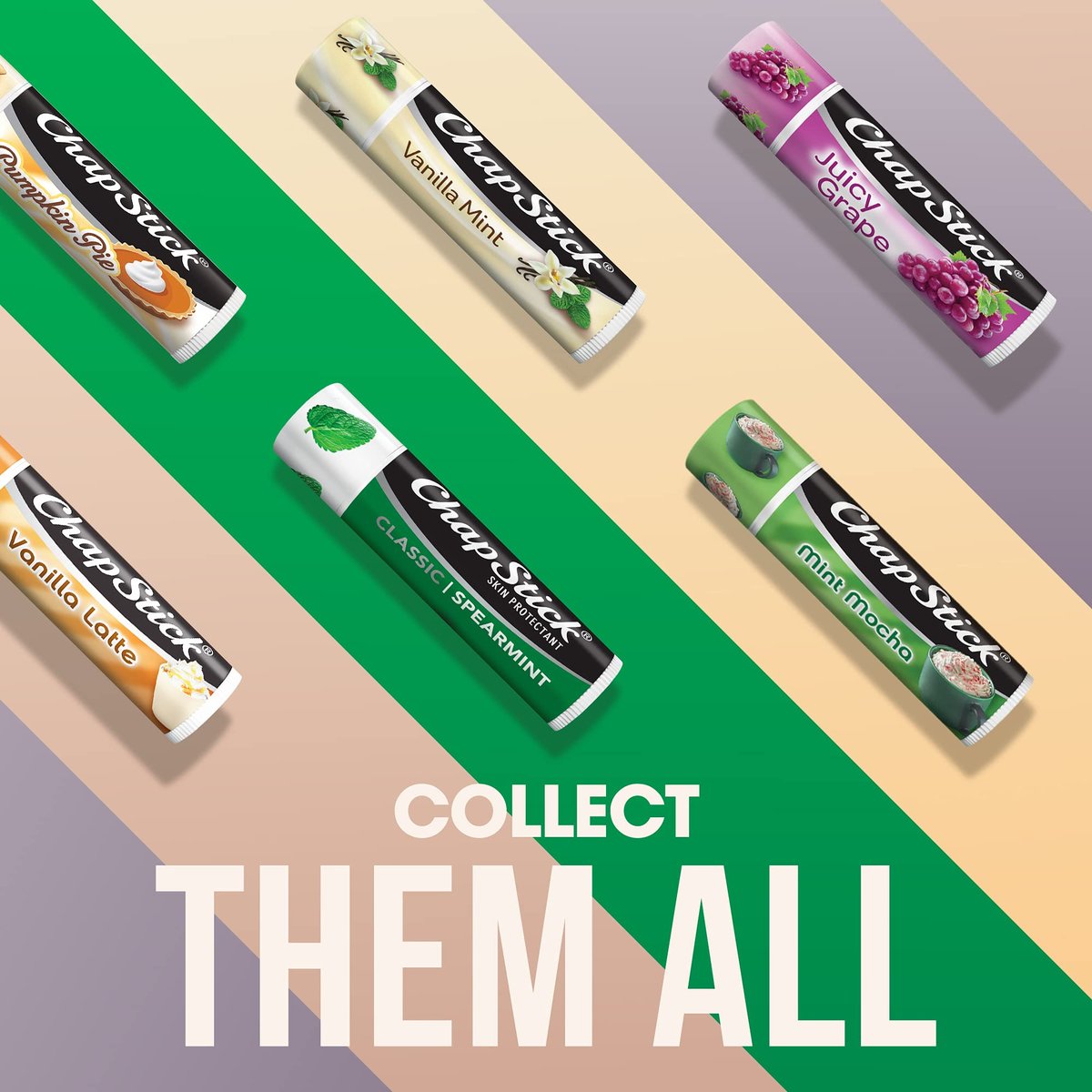 ChapStick Classic Spearmint Lip Balm Tubes, 0.15 oz – Moisturizing Lip Care - görsel 11
