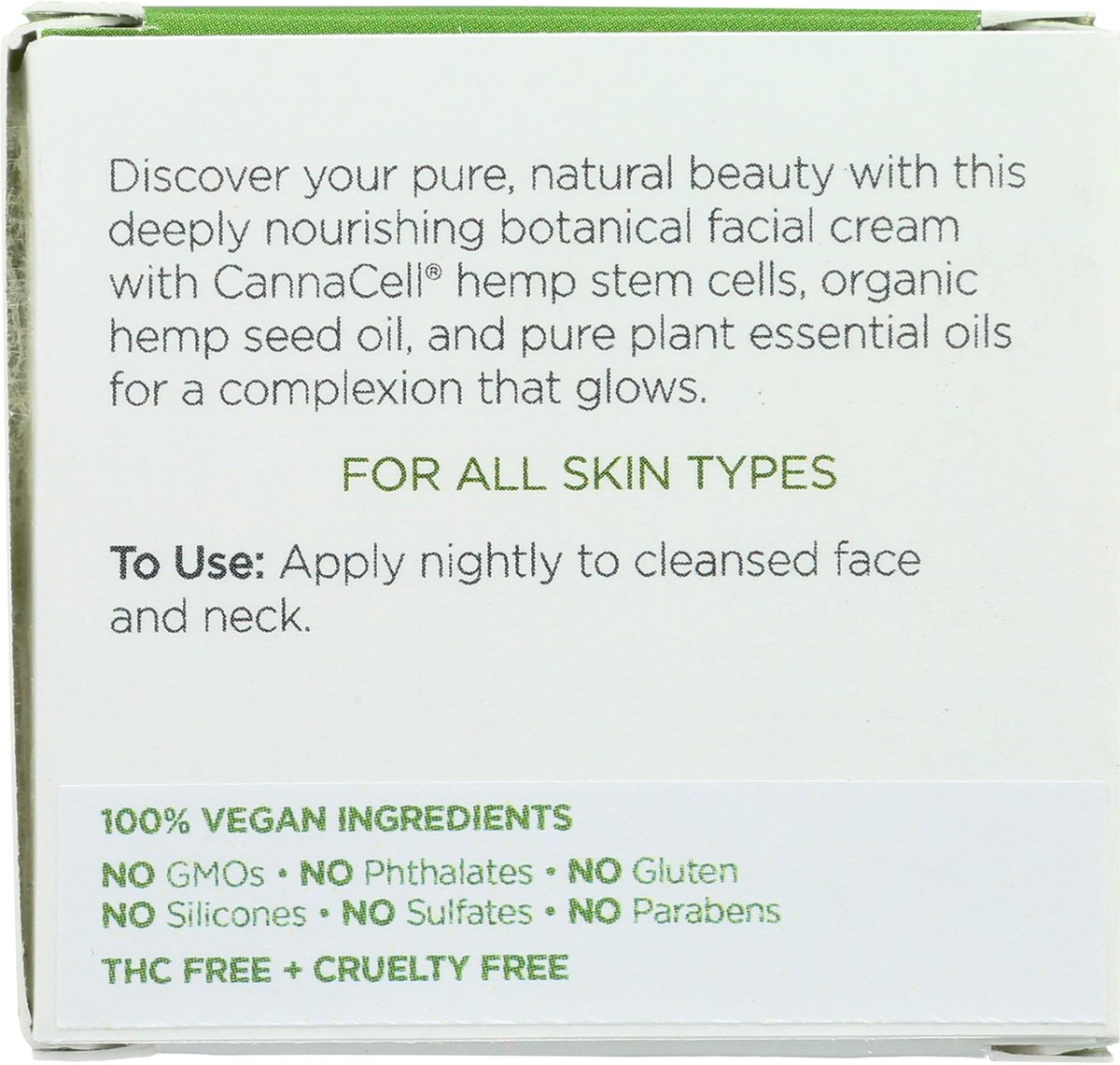 Andalou Naturals CannaCell Dreamy Night Cream - 1.7 oz Restorative Face Moisturizer - görsel 4