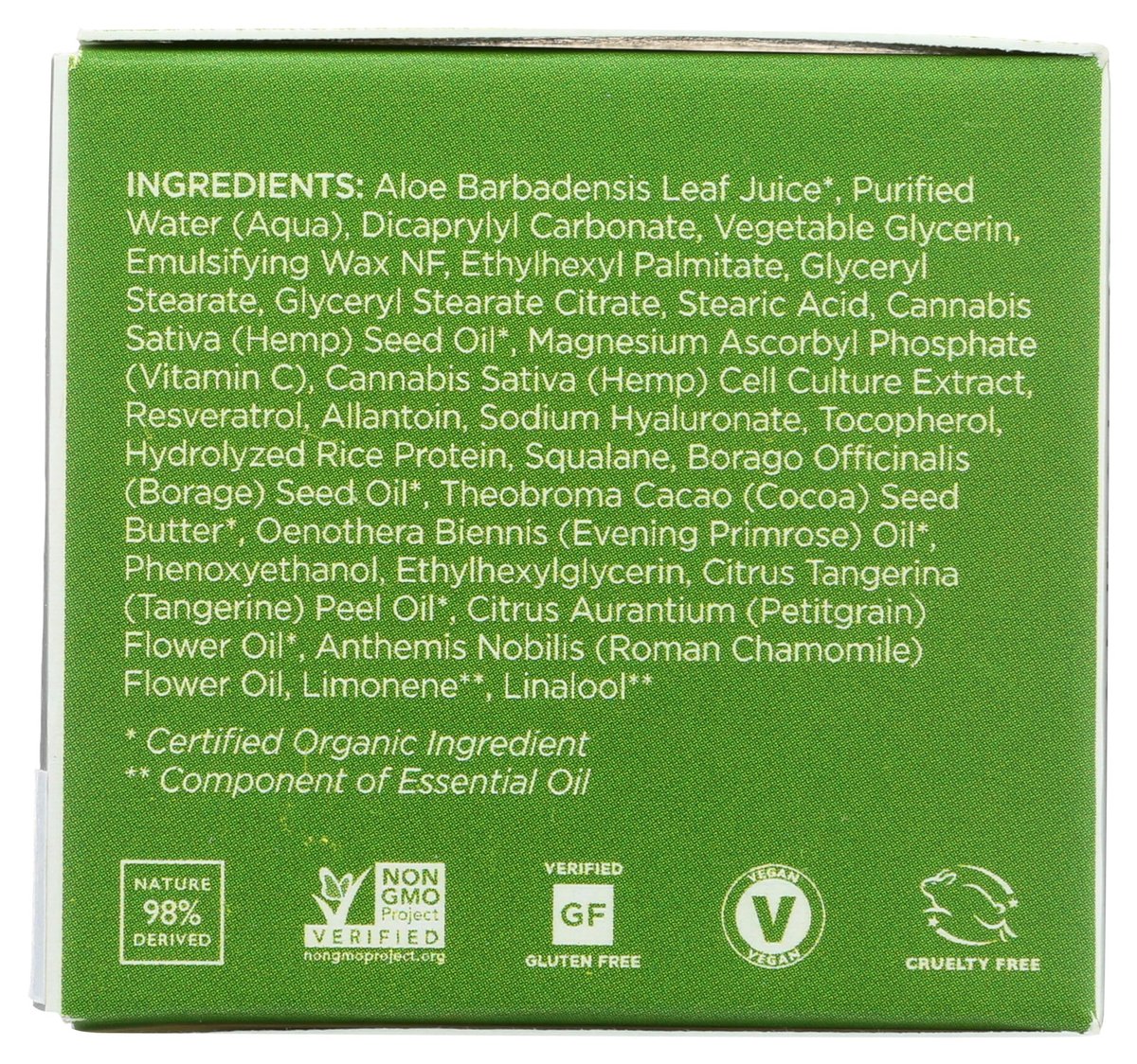 Andalou Naturals CannaCell Dreamy Night Cream - 1.7 oz Restorative Face Moisturizer - görsel 10