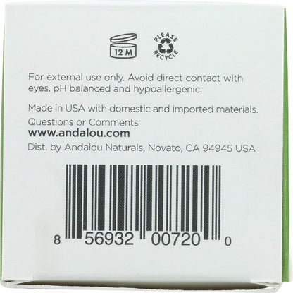 Andalou Naturals CannaCell Dreamy Night Cream - 1.7 oz Restorative Face Moisturizer