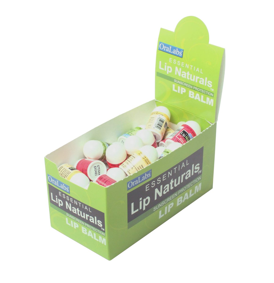 CHAP-ICE Lip Naturals Mini Balms: 3 Flavors, SPF-15, 50ct | Assorted Avelisse