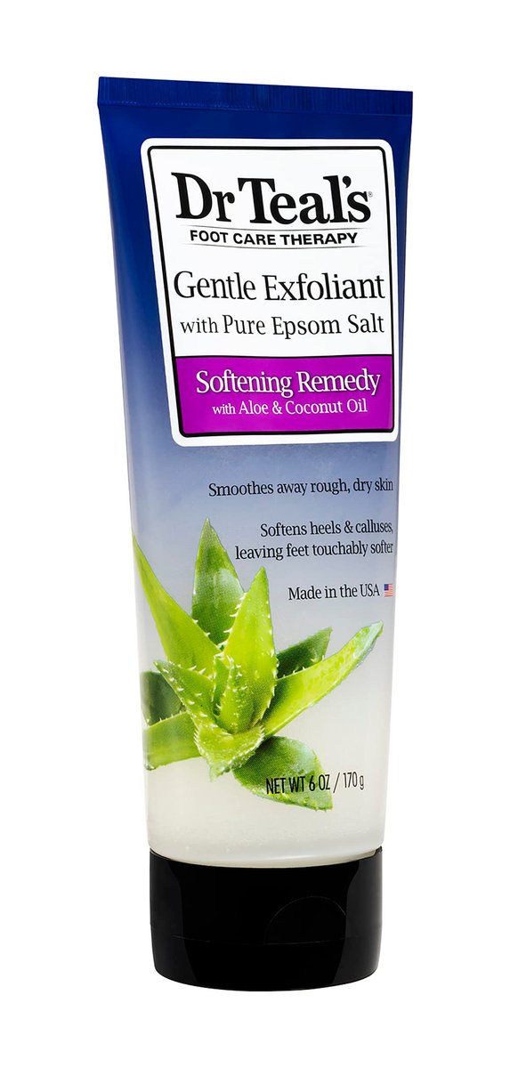 Dr. Teal's Gentle Exfoliant Foot Scrub with Epsom Salt - 6 oz - görsel 5