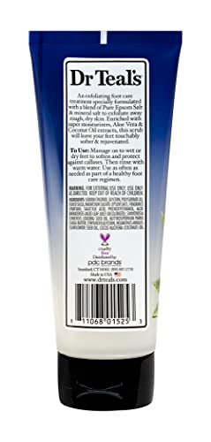 Dr. Teal's Gentle Exfoliant Foot Scrub with Epsom Salt - 6 oz - görsel 4