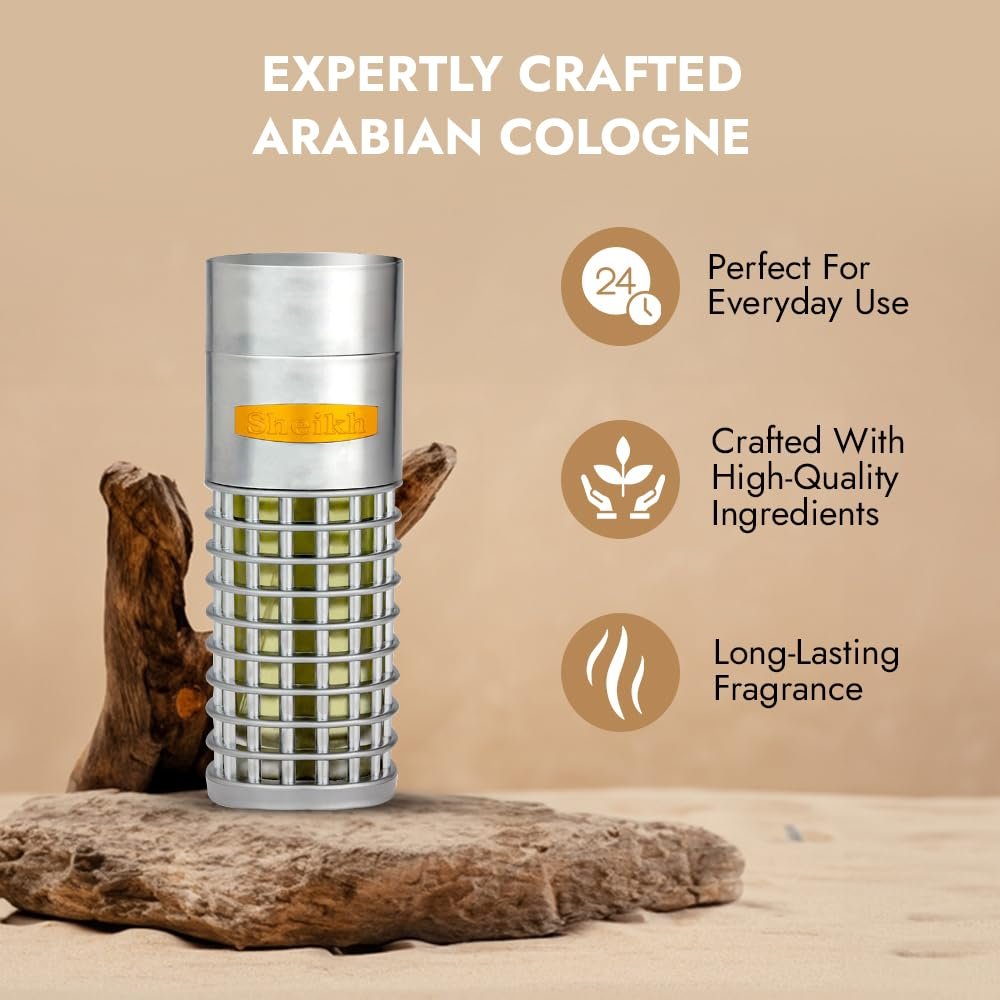 Al Haramain Sheikh Eau de Parfum Spray for Unisex - 2.88 oz / 85 ml - görsel 7