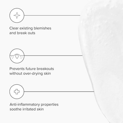 DRMTLGY Acne Cleanser – Oil-Free Salicylic Acid Face Wash for Acne-Prone Skin, 6.9 oz Avelisse