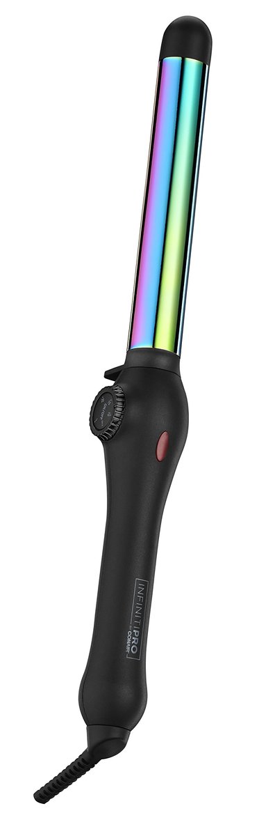 INFINITIPRO BY CONAIR Rainbow Titanium 1-Inch Curling Wand Avelisse