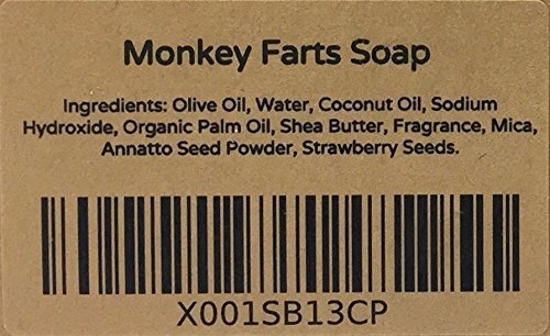 Monkey Farts Soap - All Natural Vegan – Handmade Quality: Each bar is handcrafted in small batches to ensure – Image 3