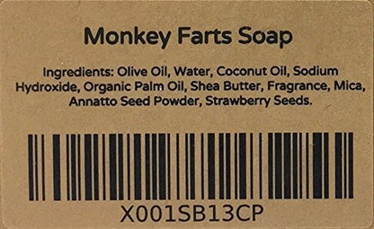 Monkey Farts Soap - All Natural Vegan – Handmade Quality: Each bar is handcrafted in small batches to ensure – Image 3