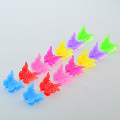 100 Pack Assorted Butterfly Hair Clips for Girls & Women – Bantoye Mini Hair Accessories