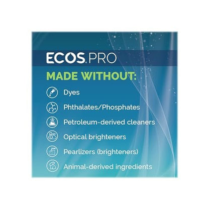 ECOS PRO Liquid Hand Soap, Free & Clean Scent, 1 Gallon Bottle - 128 Fl Oz Avelisse