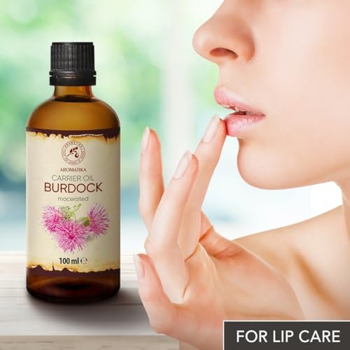 Burdock Root Oil 3.4 FL Oz - 100% Pure & Natural - Arctium Lappa for Hair & Scalp - Skin, Face, Body Care - Glass Bottle Avelisse