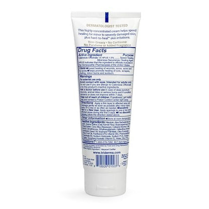 TriDerma Intense Fast Skin Healing Cream – 4 oz Tube for Hard-to-Heal Skin Irritations, Sores, Rashes, Dry Cracked Hands, Cuts, Chafing, Burns, Scrapes – FSA Eligible First Aid Essential Avelisse