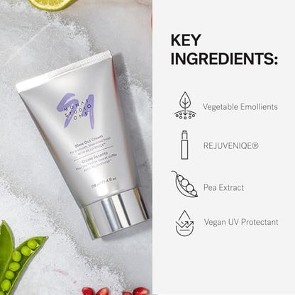 MONAT Studio One Blow Out Cream - Anti Frizz Thermal Protectant for Smooth, Soft Hair (4 fl oz) Avelisse