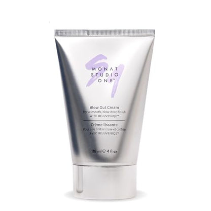 MONAT Studio One Blow Out Cream - Anti Frizz Thermal Protectant for Smooth, Soft Hair (4 fl oz) Avelisse