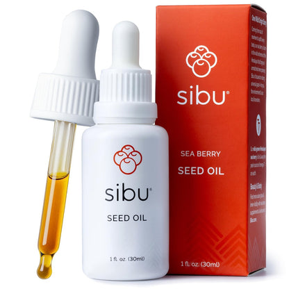 Sibu Premium Himalayan Sea Buckthorn Seed Oil, USDA Organic (30ml) – Soothing Face Oil for Sensitive Skin, Breakouts & Irritation Avelisse
