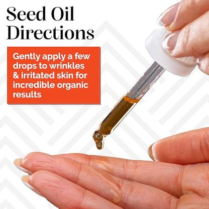 Sibu Premium Himalayan Sea Buckthorn Seed Oil, USDA Organic (30ml) – Soothing Face Oil for Sensitive Skin, Breakouts & Irritation Avelisse