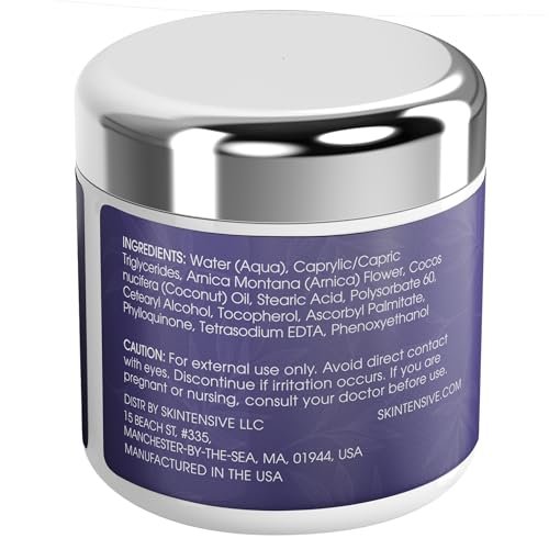 SKINTENSIVE Arnica Bruise Cream for Thin Skin - Moisturizing Arnica Cream with Vitamin K, C, and E for Skin Renewal, 4 oz - görsel 11