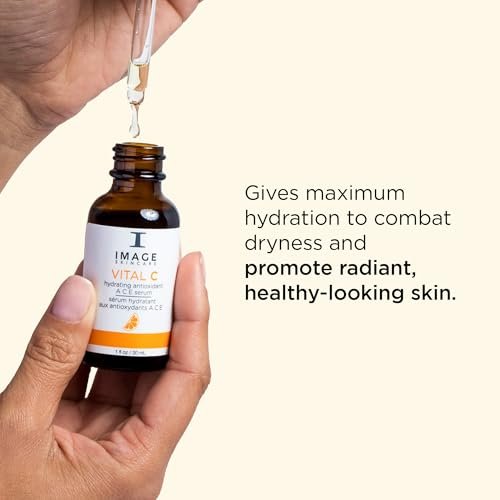 IMAGE Skincare VITAL C Hydrating Vitamin A C E Serum – Brightening Complex for Radiant Skin, 1 fl oz Avelisse