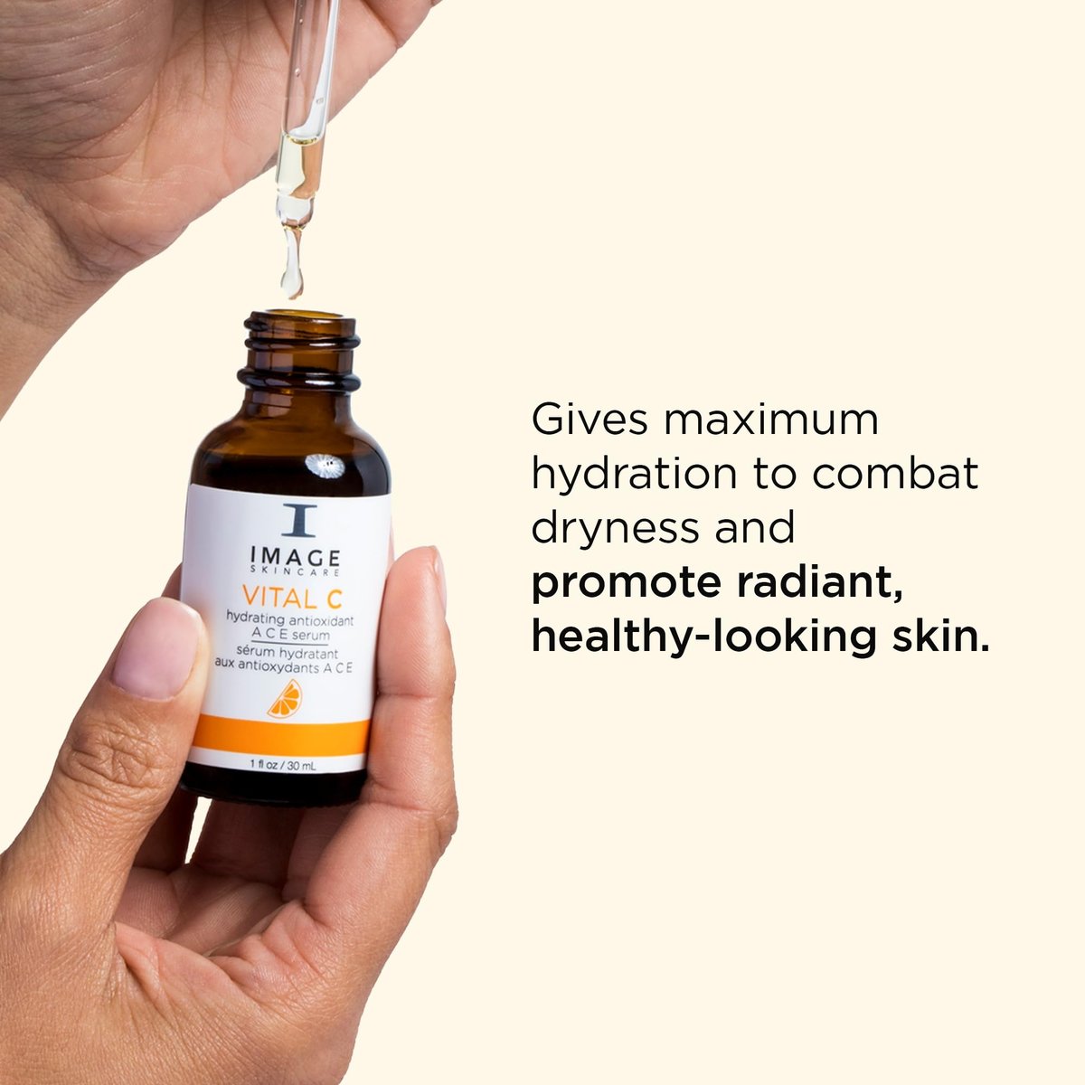 IMAGE Skincare VITAL C Hydrating Vitamin A C E Serum – Brightening Complex for Radiant Skin, 1 fl oz Avelisse