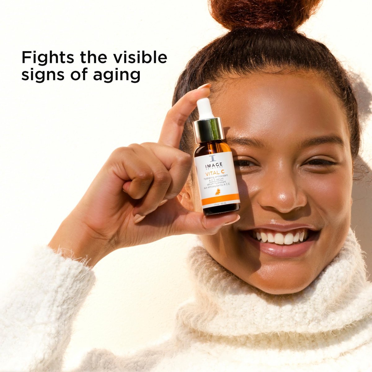IMAGE Skincare VITAL C Hydrating Vitamin A C E Serum – Brightening Complex for Radiant Skin, 1 fl oz Avelisse