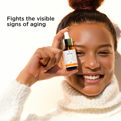 IMAGE Skincare VITAL C Hydrating Vitamin A C E Serum – Brightening Complex for Radiant Skin, 1 fl oz Avelisse