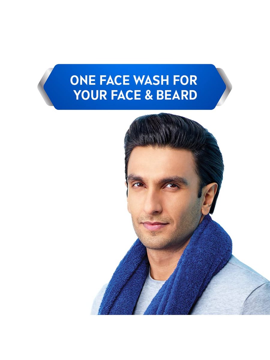 NIVEA Men Deep Impact Intense Clean Face and Beard Wash - Black Carbon, 3.3 oz (100 ml) - görsel 7