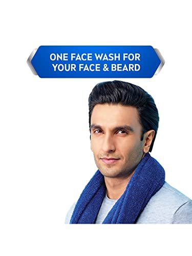 NIVEA Men Deep Impact Intense Clean Face and Beard Wash - Black Carbon, 3.3 oz (100 ml) - görsel 8