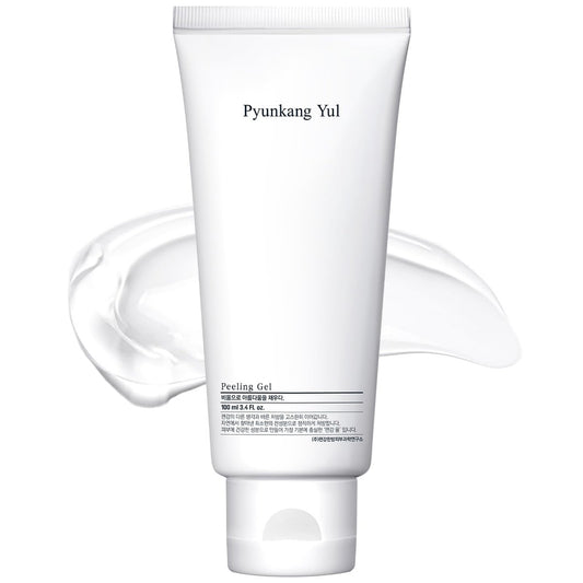 Pyunkang Yul Peeling Gel - Mild Face Scrub with Papaya & AHA, Zero-Irritation Korean Exfoliator, 3.4 Fl Oz Avelisse
