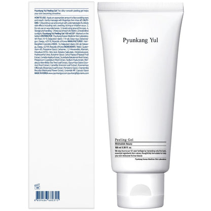Pyunkang Yul Peeling Gel - Mild Face Scrub with Papaya & AHA, Zero-Irritation Korean Exfoliator, 3.4 Fl Oz Avelisse