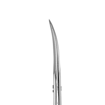FEITA Mini Stainless Steel Eyebrow Scissors - Curved Small Grooming Scissors for Brow, Lash, Nose Hair, Mustache, Nail, Craft