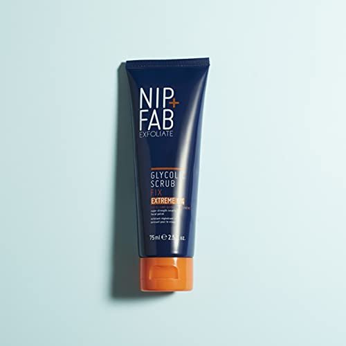 Nip + Fab Glycolic Fix Scrub Extreme – 6% Glycolic Acid 3-in-1 Facial Exfoliator & Pore Refiner, 2.5 fl oz Avelisse