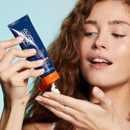 Nip + Fab Glycolic Fix Scrub Extreme – 6% Glycolic Acid 3-in-1 Facial Exfoliator & Pore Refiner, 2.5 fl oz Avelisse