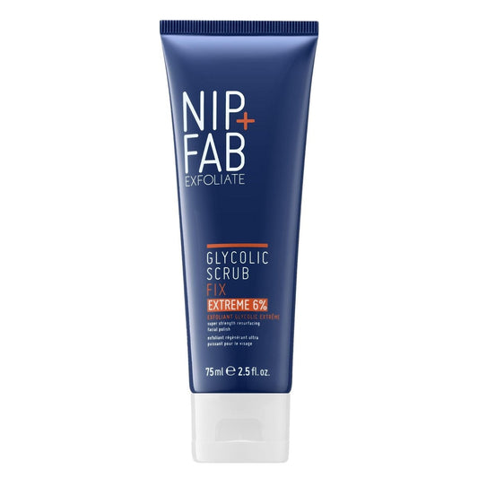 Nip + Fab Glycolic Fix Scrub Extreme – 6% Glycolic Acid 3-in-1 Facial Exfoliator & Pore Refiner, 2.5 fl oz Avelisse