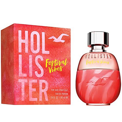 Hollister Festival Vibes Eau de Parfum for Women - 3.4 oz Avelisse