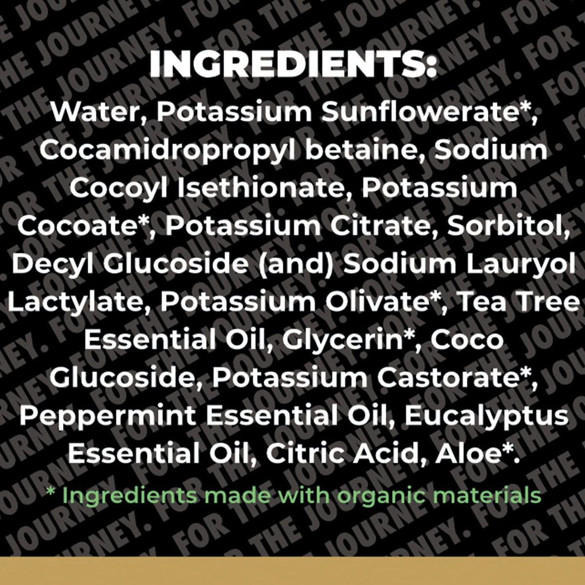 Gold BJJ Submission Soap Body Wash – Tea Tree Oil Shower Gel for Jiu Jitsu, Wrestling, MMA & Boxing Avelisse