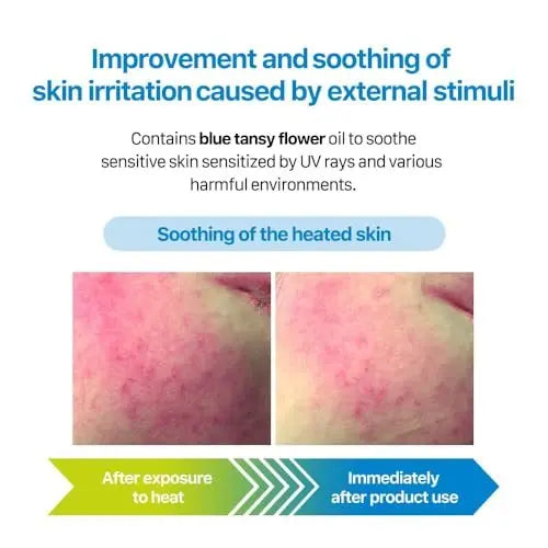 Real Barrier Aqua Soothing Cream 1.7 Fl Oz - Hyaluronic Acid Face Moisturizer for Sensitive, Dry Skin with Chamomile Extract - Korean Skincare Redness Relief Avelisse