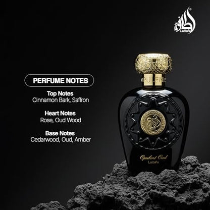 Lattafa Opulent Oud Eau de Parfum Spray - Unisex 3.4 oz Avelisse