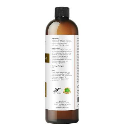 Velona Polysorbate 20 - 8 Fl Oz | Natural Solubilizer for Bath Bombs, Skin Care & Cooking | Food & Cosmetic Grade Avelisse