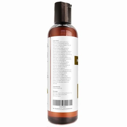 Polysorbate 20 by Velona - 4 Fl Oz | Natural Solubilizer for Bath Bombs, Skincare & Cooking