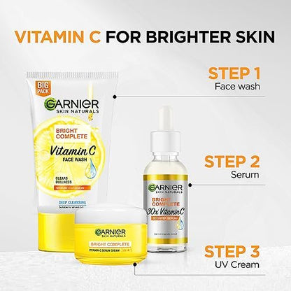 Garnier Light Complete Fairness Serum Cream – 45g Brightening Moisturizer