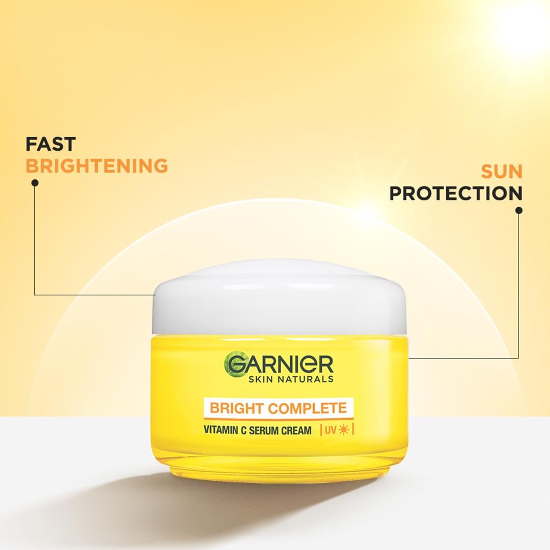 Garnier Light Complete Fairness Serum Cream – 45g Brightening Moisturizer - görsel 4